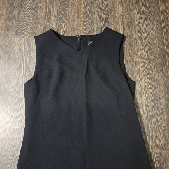 J. Crew Black Sleeveless Sheath Dress Crew Neck - Picture 3 of 5